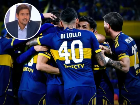 Mariano Closs defendió a un juvenil de Boca que ve como titular: "Déjenlo triunfar a él"
