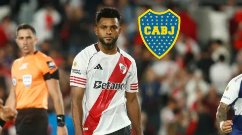 Borja fue chicaneado por Boca.