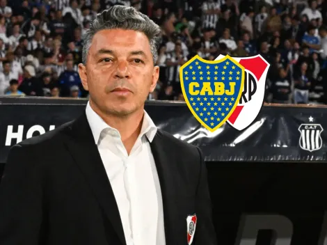 El aviso de Gallardo antes del Boca-River: "Sé que si perdés..."