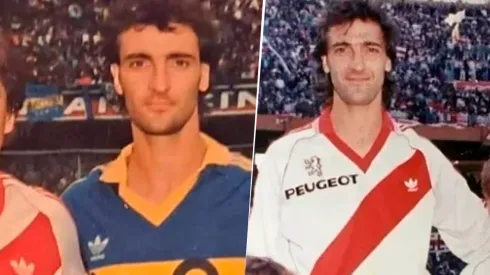 Jorge Higuaín jugó en Boca y poco después pasó a River.