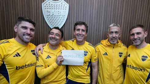 La frase de Russo que el cuerpo técnico lleva en cada partido de Boca.