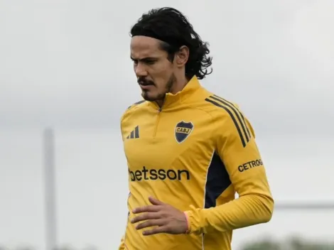 ¿Cuándo vuelve Cavani? Cómo está el delantero de Boca a días del partido contra Tigre