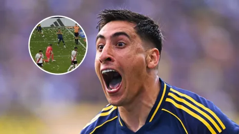 Merentiel habló de su festejo en el Boca-River.