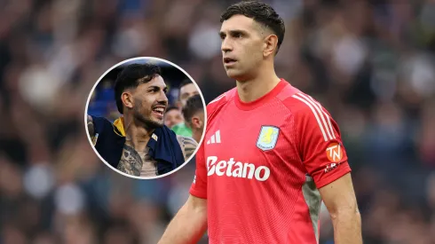 Dibu le hizo un comentario a Paredes en Instagram.