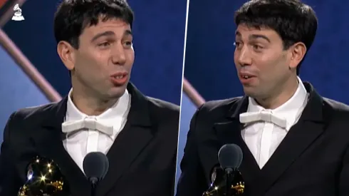 El cantante de Conociendo Rusia gritó por Boca en los Grammys.