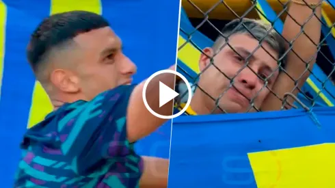 Historia viral: por qué un hincha de Boca se emocionó hasta las lágrimas cuando se cruzó a un jugador de Talleres