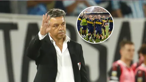 Boca hundió al River de Gallardo.