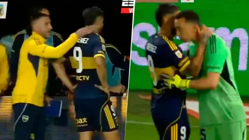 El detrás del penal atajado de Marchesín.