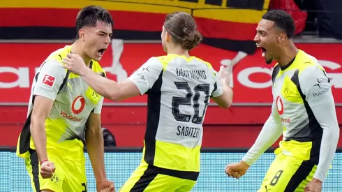 Primer gol de Anselmino en Borussia Dortmund.
