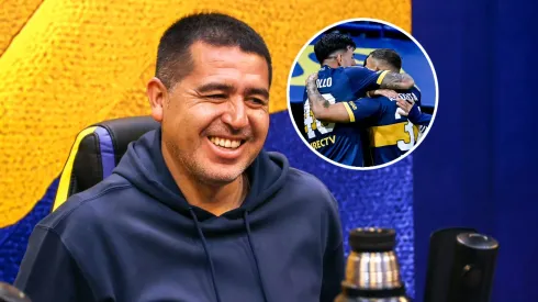 Riquelme, maravillado con un jugador de Boca.