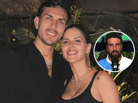 Azzaro le respondió a la mujer de Paredes y ella contraatacó con todo al periodista: "Una falta de respeto"