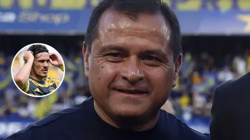 Delgado habló sobre el presente de Cavani.