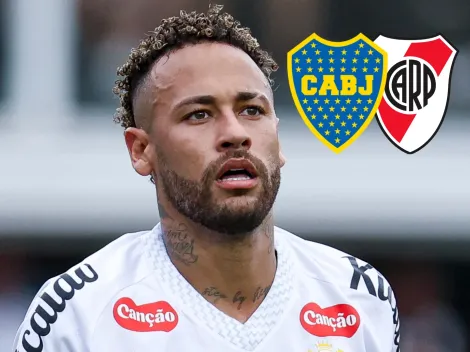 ¿Neymar se los roba a Boca y River? El Santos de Brasil quiere al mismo crack que siguen los dos clubes