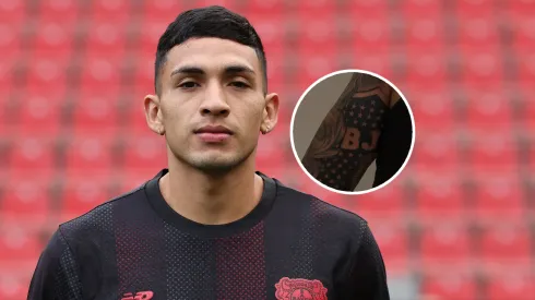 El tatuaje gigante que se hizo Equi Fernández en alusión a Boca.