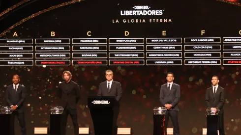 Así quedaron conformados los bombos para el sorteo de la Copa Libertadores 2026.