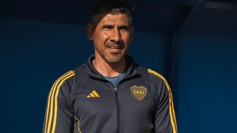 El renovado aspecto del "Cata" Díaz que sorprendió a los hinchas de Boca.