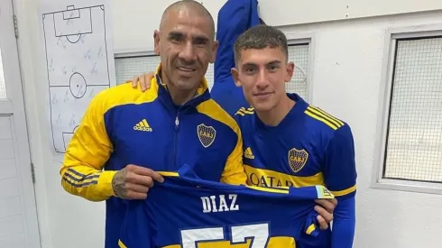 Tomás, el hijo del Cata Díaz, seguirá su carrera en el Ascenso.