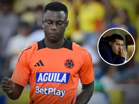 Dos clubes brasileros siguen a Hinestroza: la frase del colombiano a Riquelme que le trae calma a Boca