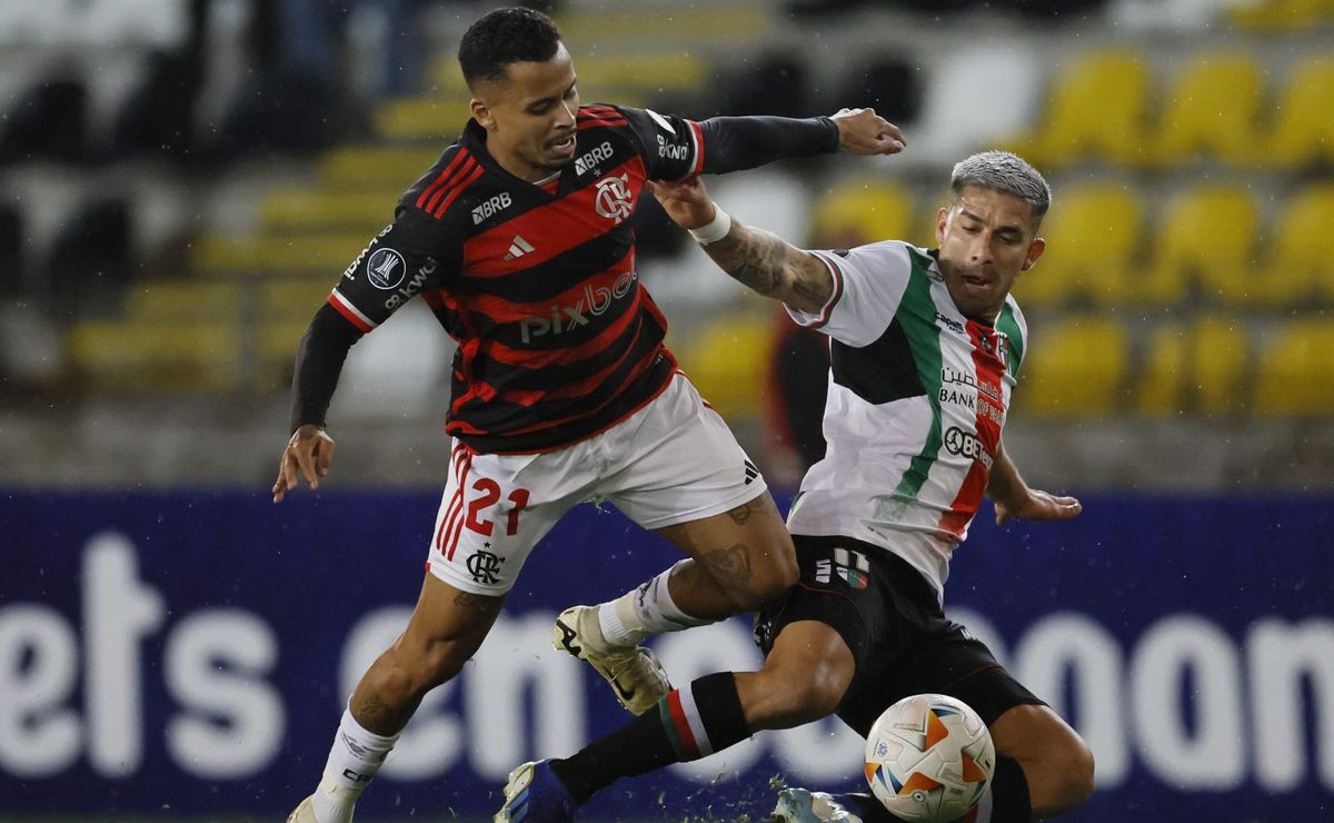 Histórico: Palestino logra derribar una racha de 31 partidos de Flamengo en Copa Libertadores