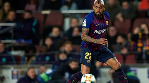 Vidal se mostró bien en los minutos de acción que tuvo
