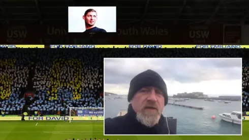 Mientras Martin documenta la búsqueda de su amigo, en Cardiff le rinden honores a Sala