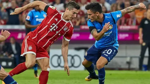 Charles Aránguiz es titular contra el Bayern.