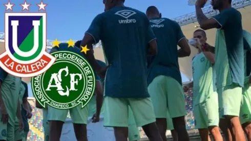 Chapecoense entrena en el sintético de la Florida