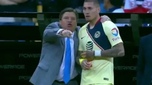 Nicolás Castillo ingresó al minuto 61 por América ante León.