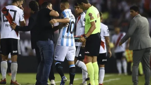 Patudo: Centurión empuja a Coudet y el Chacho lo cortó forever