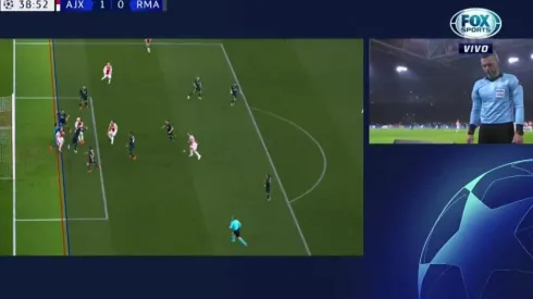 El VAR salva al Real Madrid y le anula el gol al Ajax por un dudoso offside