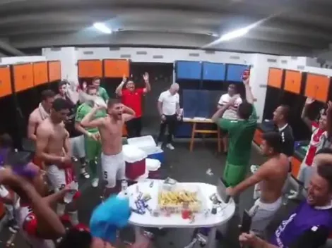 Palestino canta a todo pulmón su himno en Medellín: "Loco soy por el Tino"