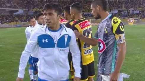 El momento en que Puch pasa por alto a Matías Cano