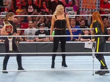 Becky Lynch le dio una paliza a Charlotte y dejó sangrando a Ronda Rousey