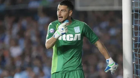 Gabriel Arias tuvo una gran intervención en la victoria de Racing