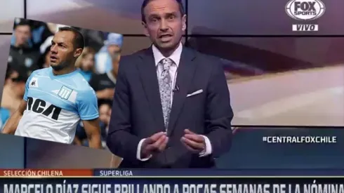 Rodrigo Sepúlveda se cuadra con Marcelo Díaz.