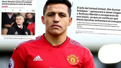 Medios ingleses aseguran que Solksjaer peridó la fe en Alexis Sánchez