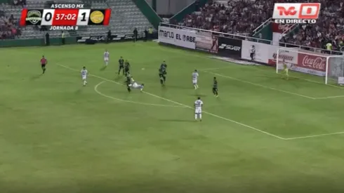 Dorados de Sinaloa anotó un gol de chilena.