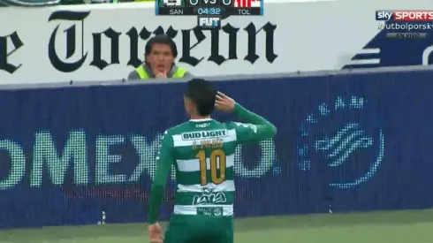Diego Valdes en Santos Laguna