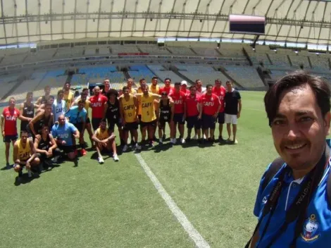 Antofagasta ya reconoció el césped del mítico Maracaná