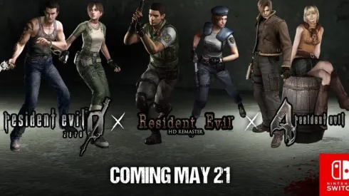 Resident Evil 0, 1 y 4 llegan a Nintendo Switch el 21 de mayo