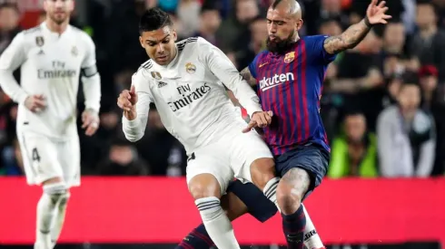 Sergi Roberto o Arturo Vidal: una de las dudas de Valverde para el derbi.