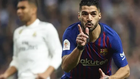 Luis Suárez le anotó dos al Real Madrid, casi tres.