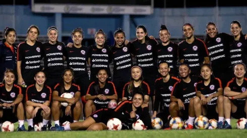 El plantel de la Roja en Jamaica.