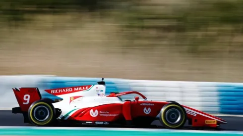 Mick Schumacher se lució en Jerez
