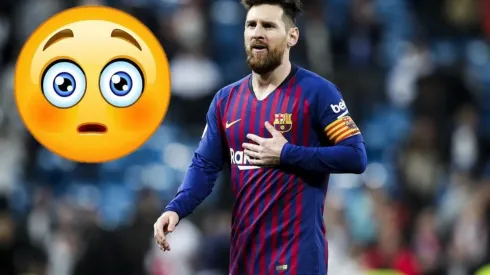 Messi, bien equipado.