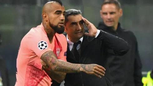 Vidal no estará en el once contra el Real Madrid