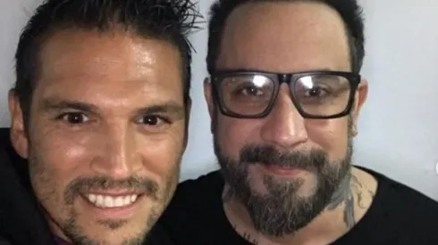 Al Chico Mark se le vio feliz con los integrantes de los BSB