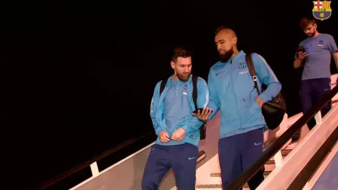 Messi fue figura en El Clásico, Vidal jugó los últimos 20'