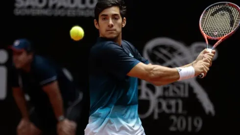 Garín no pudo en la final del Brasil Open.