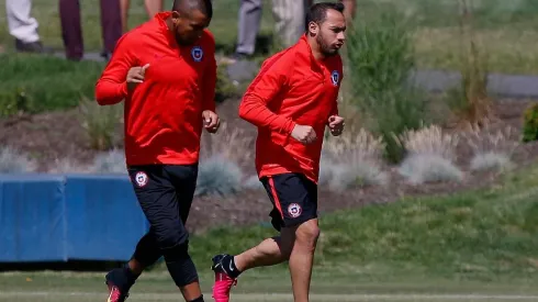 Vial y Díaz coincidieron en la Copa América del 2015